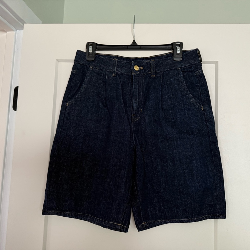 J.Crew Denim Bermuda Shorts - Dark Blue
